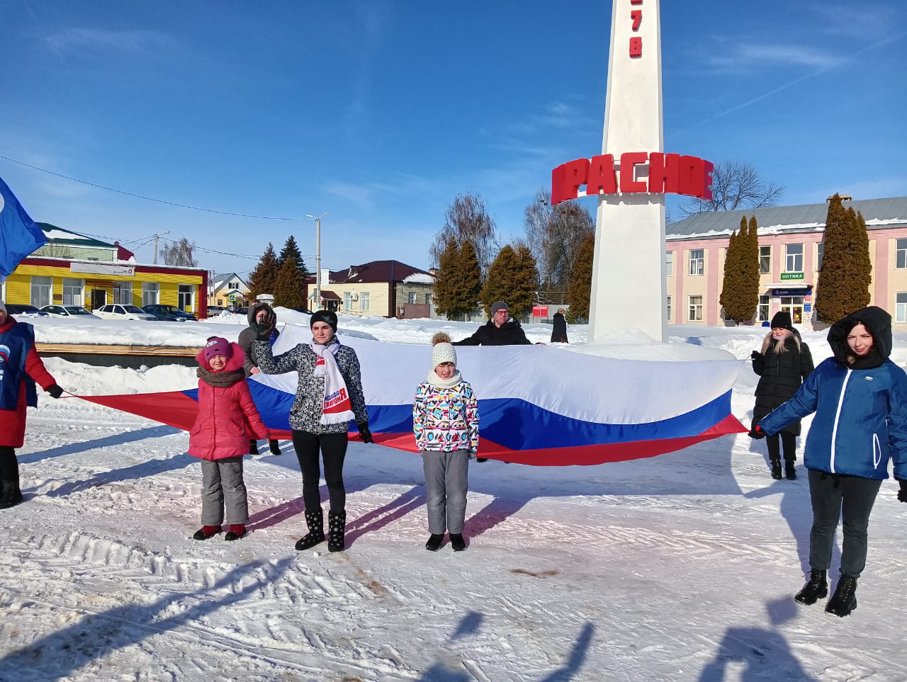 В эти дни вся Россия стала одной огромной трибуной, где жители от души поддерживают нашу олимпийскую сборную.