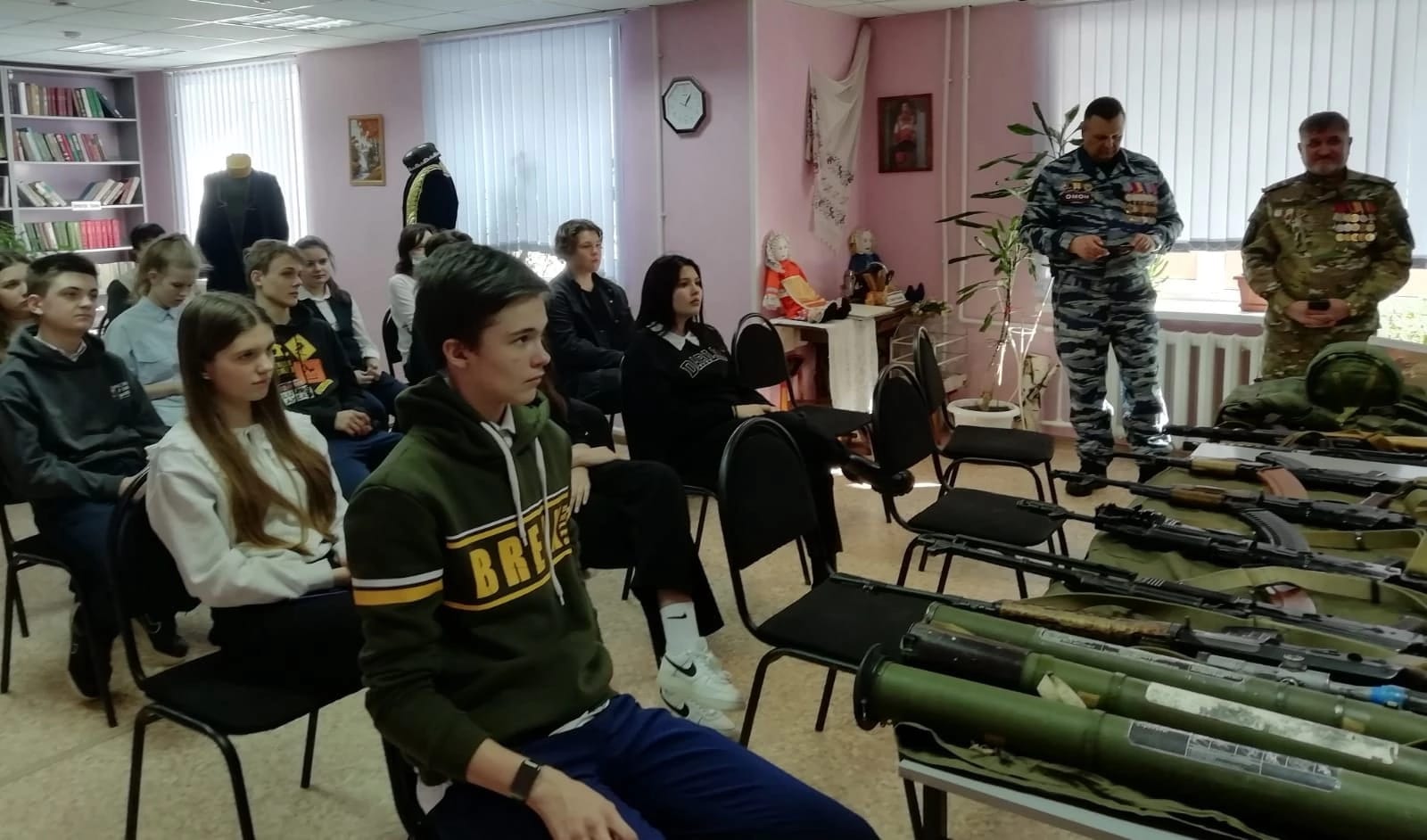 Час мужества «Как стать патриотом России»