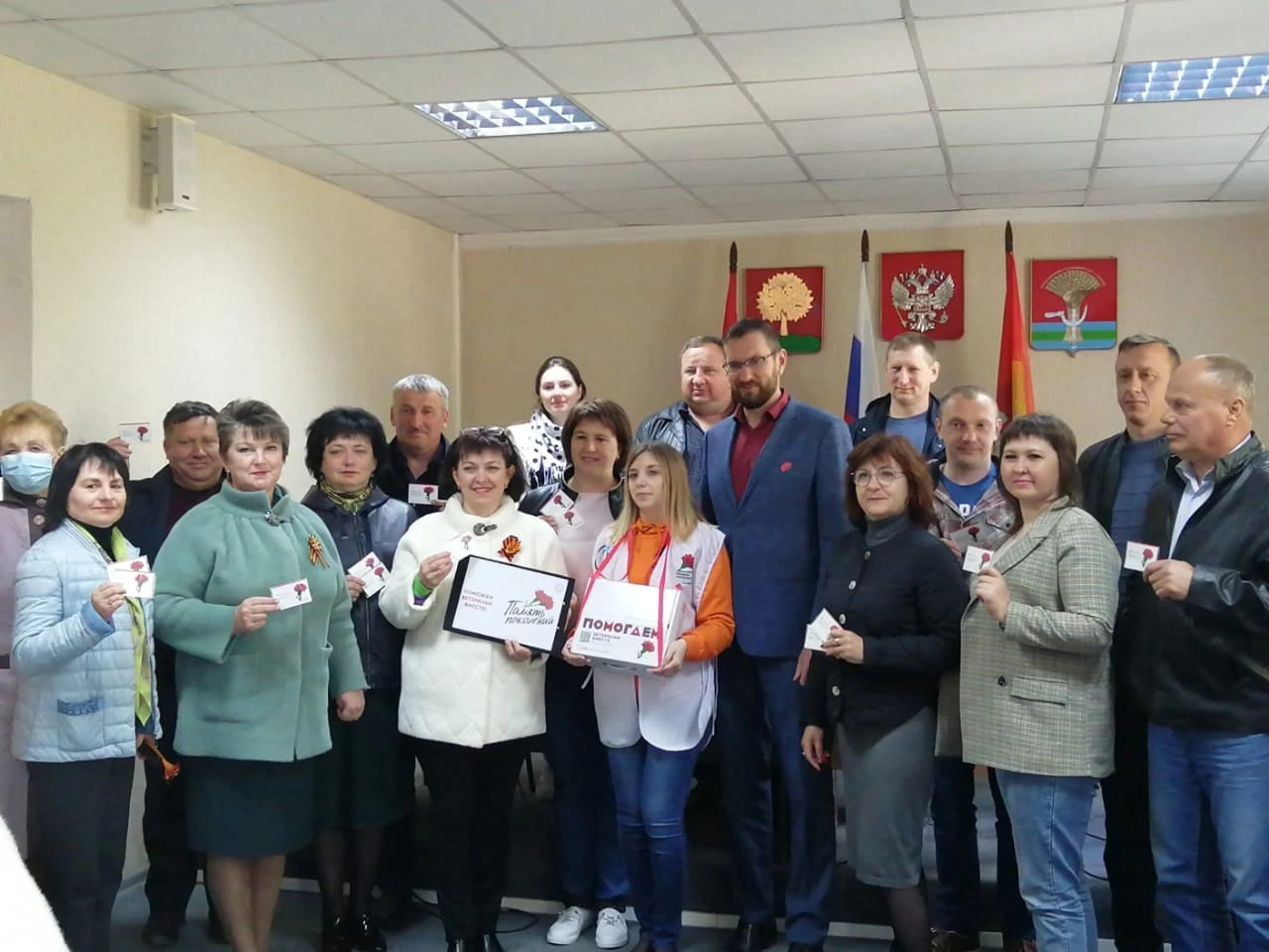 В Воловском районе прошли акции ко Дню Победы
