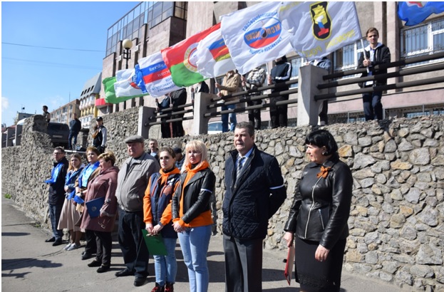 Члены СЖЛО приняли участие в автопробеге ZaМир! Труд! Май! За Мир без нацизма!
