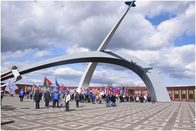 Члены СЖЛО приняли участие в автопробеге ZaМир! Труд! Май! За Мир без нацизма!
