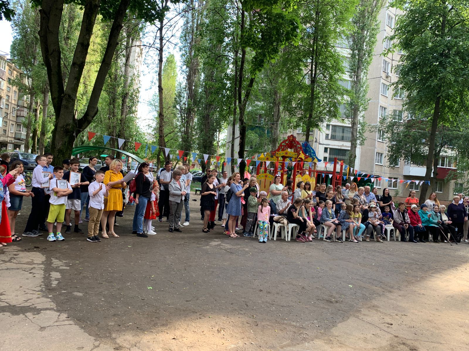 2 июня в рамках проекта "Добрый двор" состоялся традиционный праздник