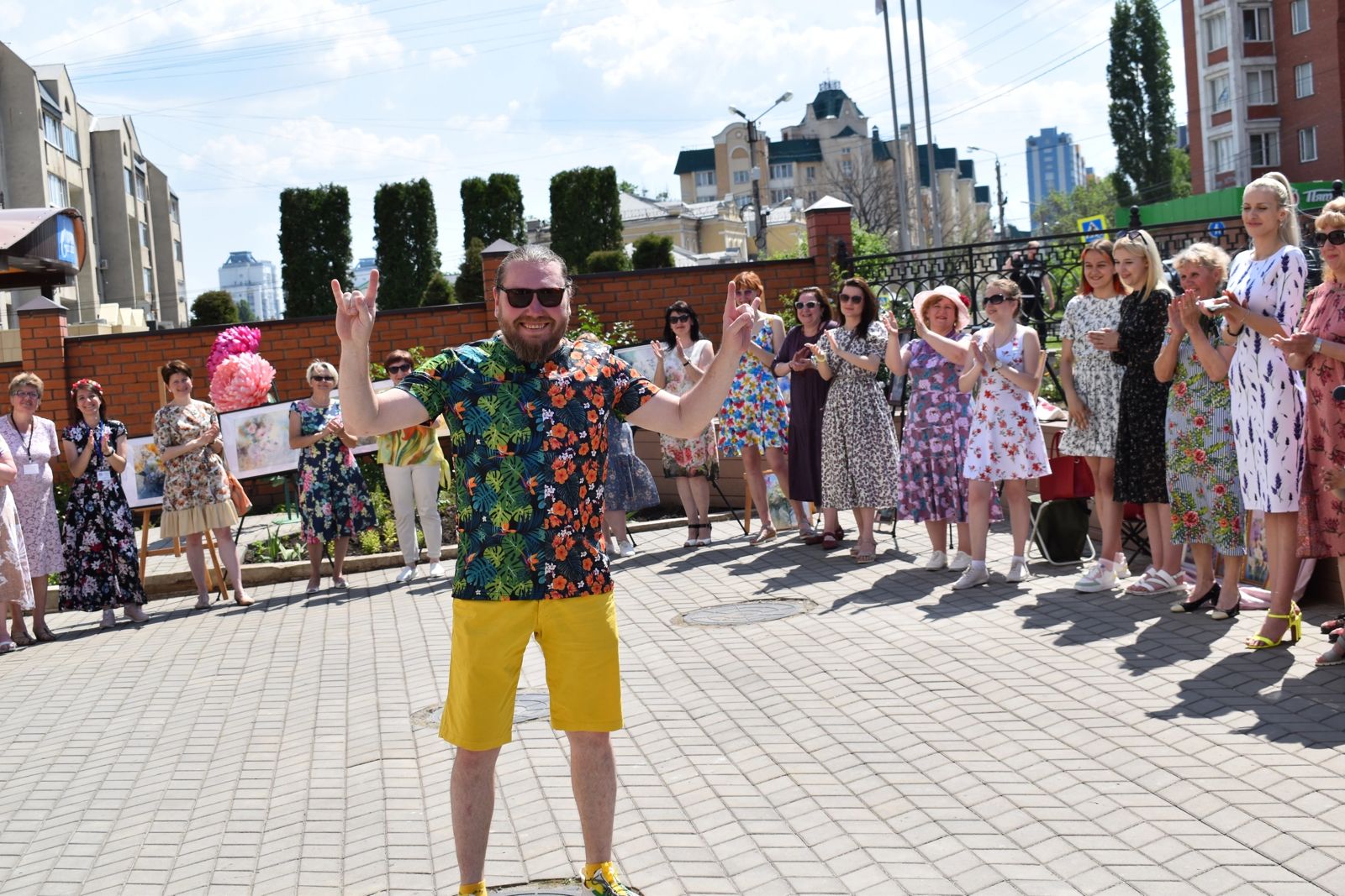 На территории музея "Гордская управа" прошел фестиваль "Цветущий Липецк"