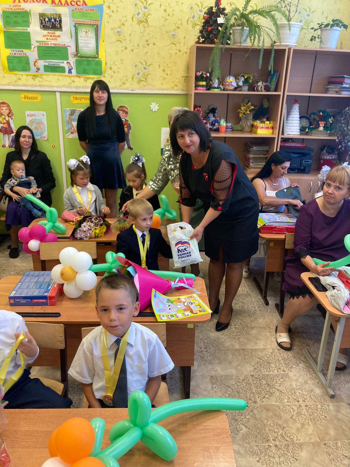 Новый учебный год в Лебедянском районе встретили 4,5 тысячи школьников, 386 из них первоклассники