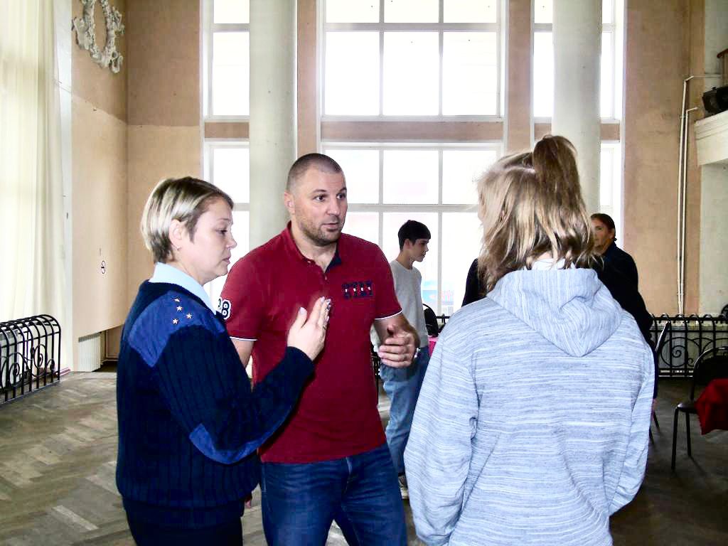 В городском дворце культуры города Липецка дан старт проекту "Шаг навстречу"