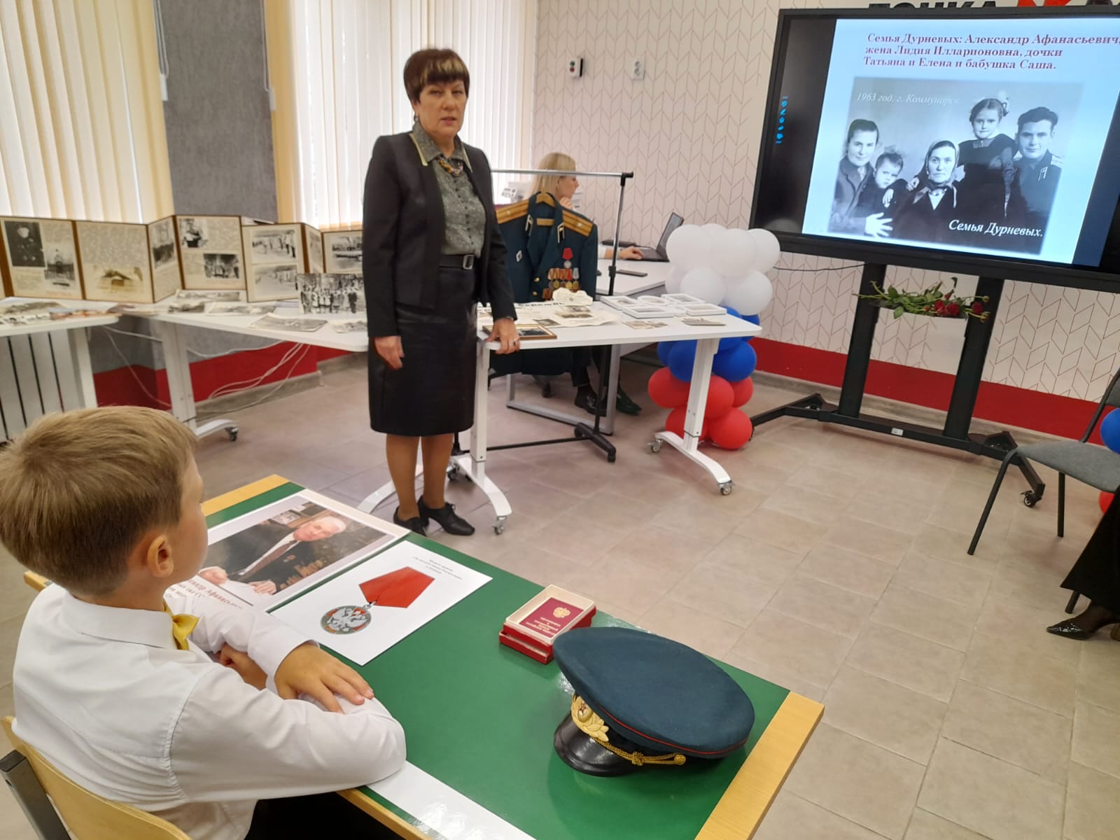 Школа №1 города Данкова стала базой для проведения акции "Парта Героя"