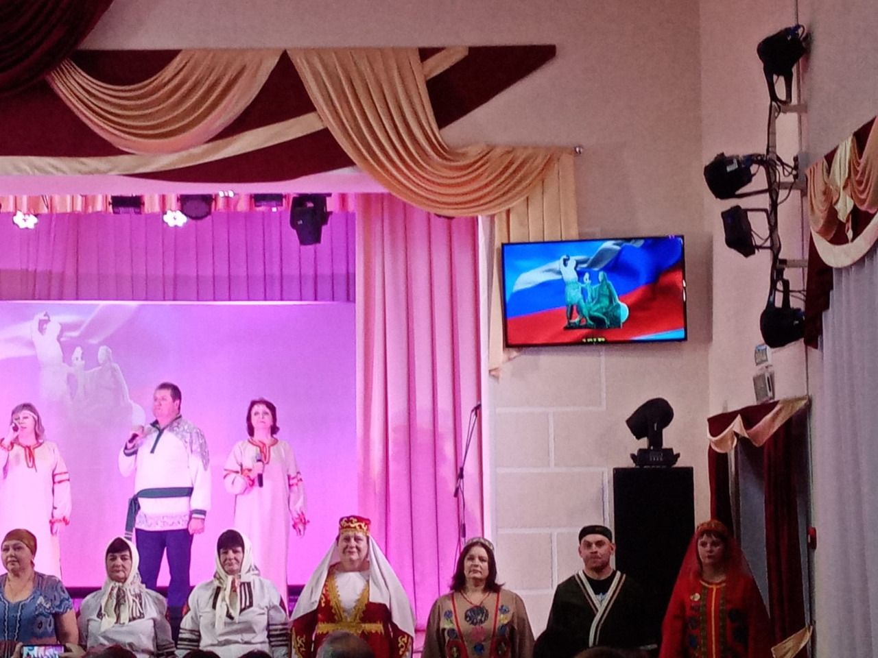 В Волово был организован патриотический концерт