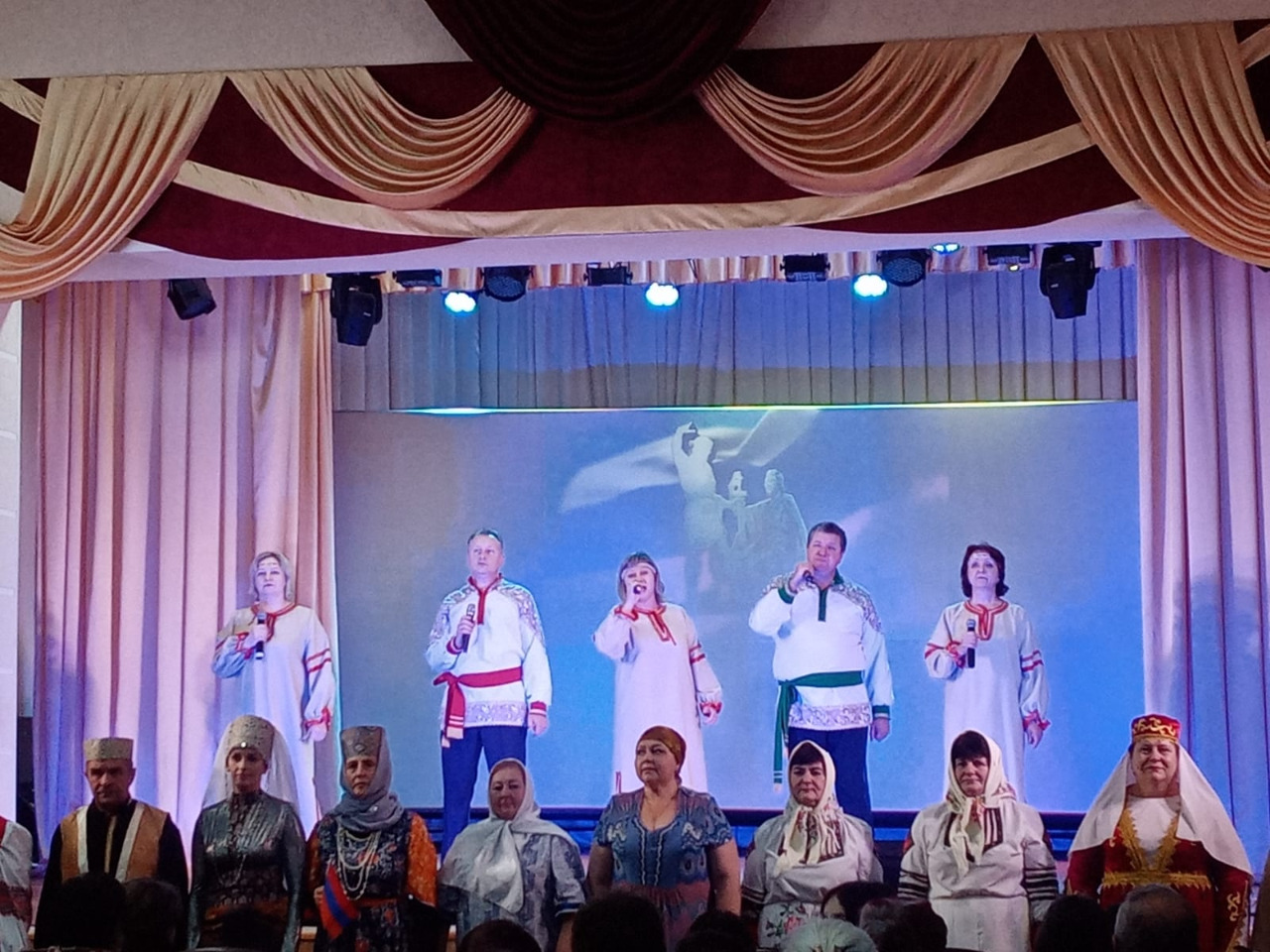 В Волово был организован патриотический концерт