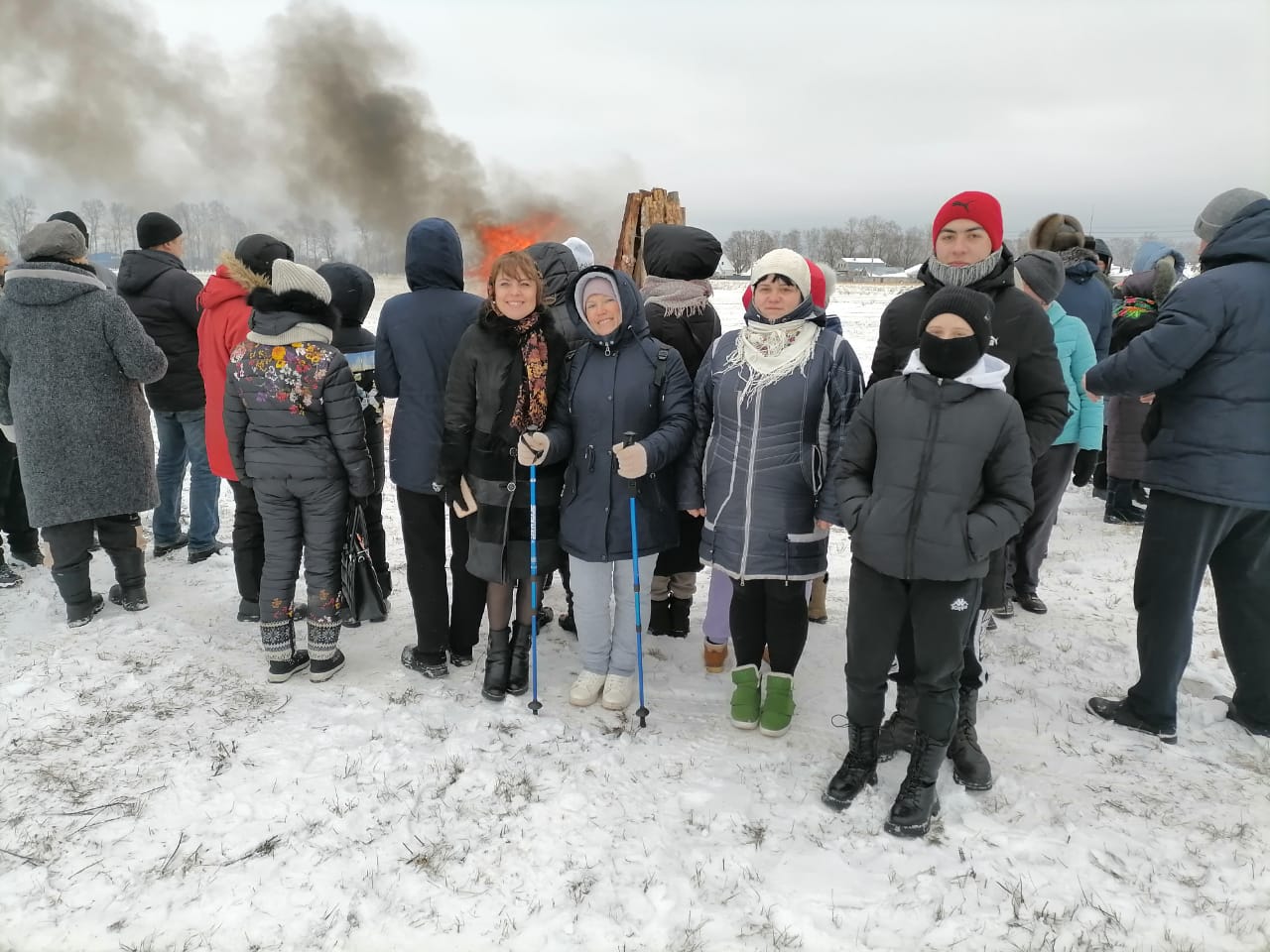 В Добровском районе прошел праздник для любителей активного отдыха "За здоровьем – в Святки!"