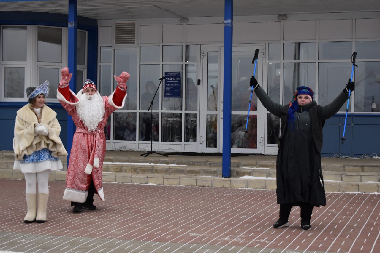 В Добровском районе прошел праздник для любителей активного отдыха "За здоровьем – в Святки!"
