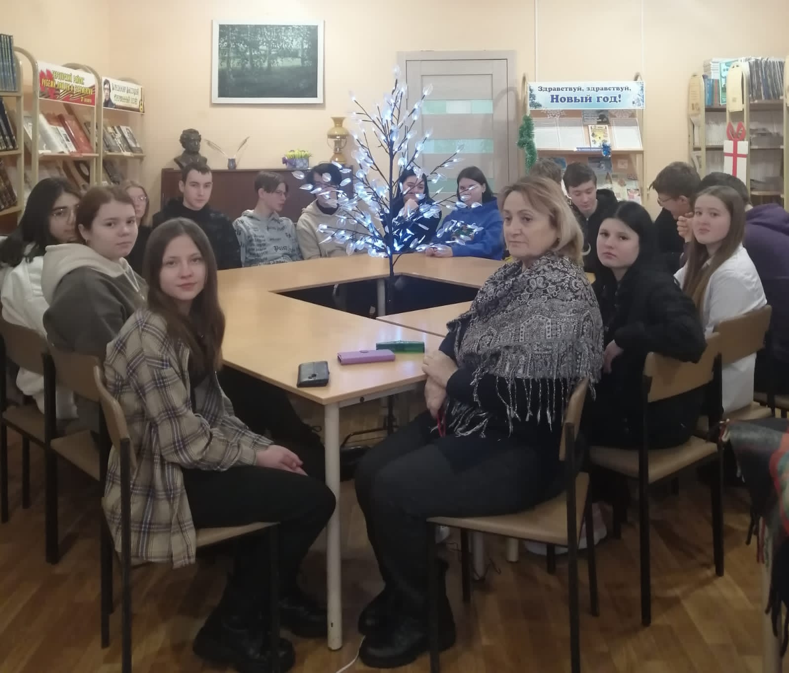 В Тербунском районе прошел литературно-праздничный час