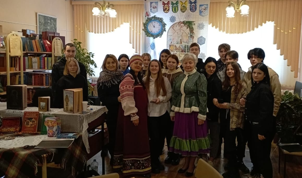 В Тербунском районе прошел литературно-праздничный час