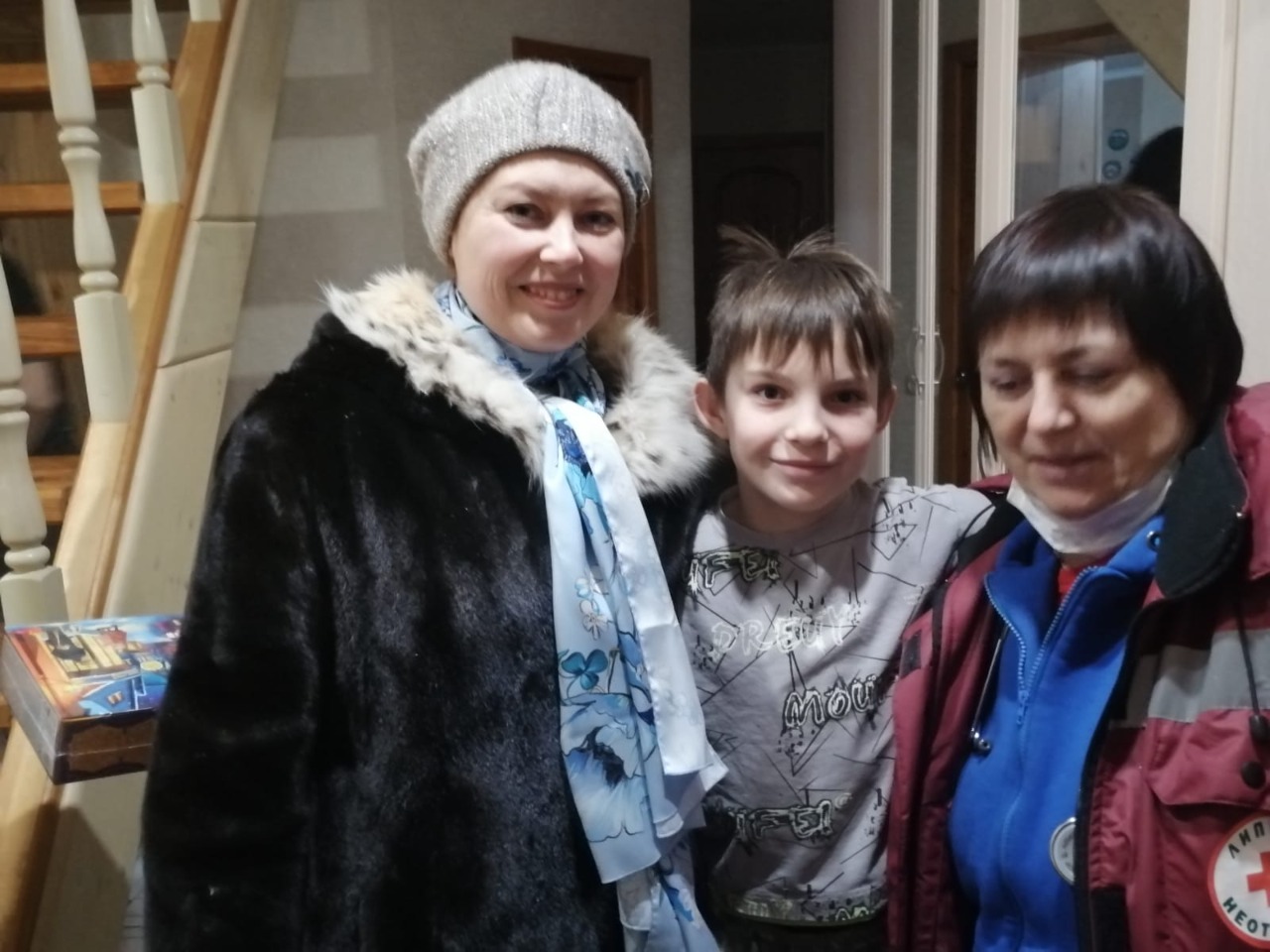 Представительницы СЖЛО поздравили с праздниками детей-инвалидов, проживающих на территории Липецкого района