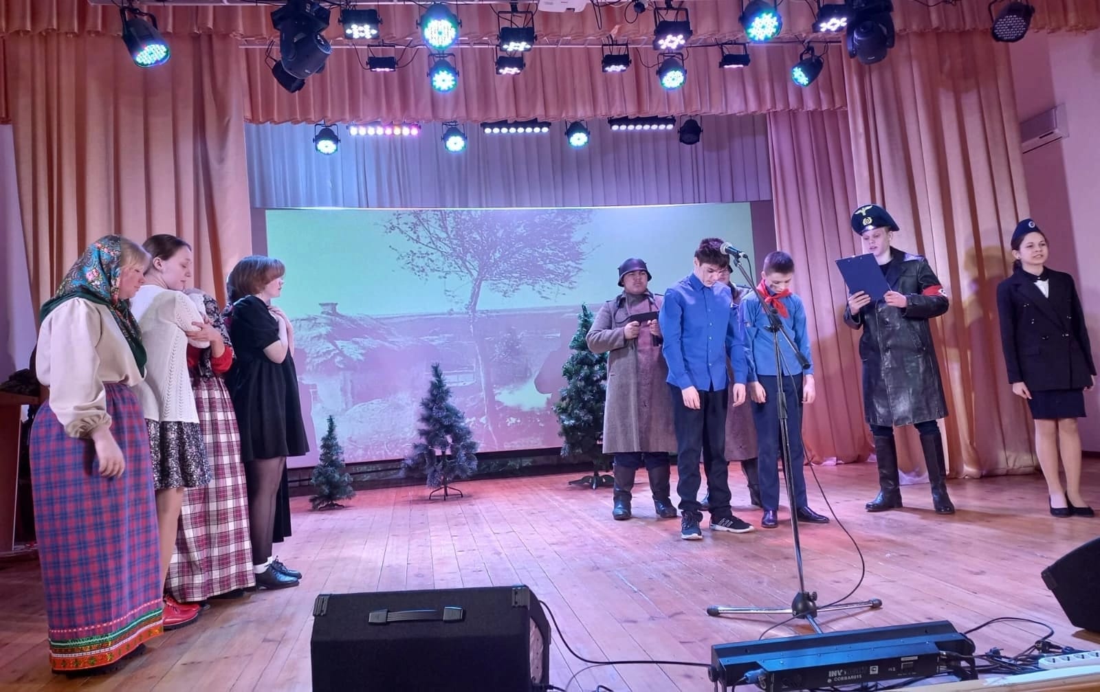 В Воловском районе прошли праздничные мероприятия в честь 80-летия освобождения района от фашистов