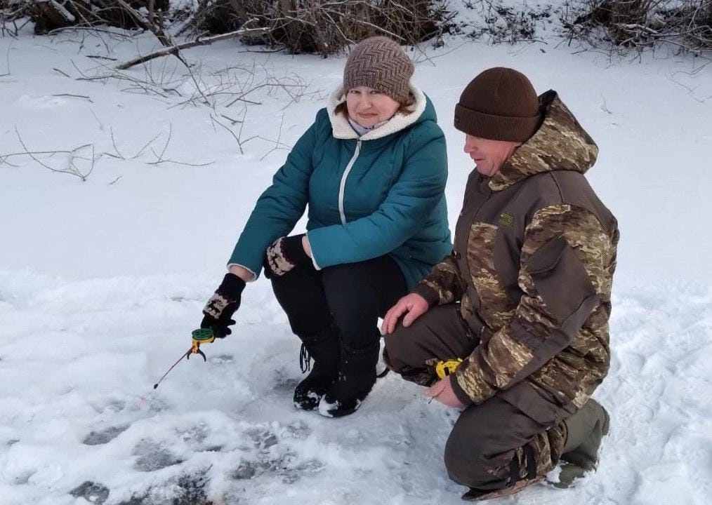 В с. Волово 5 февраля прошел открытый чемпионат по зимней рыбалке