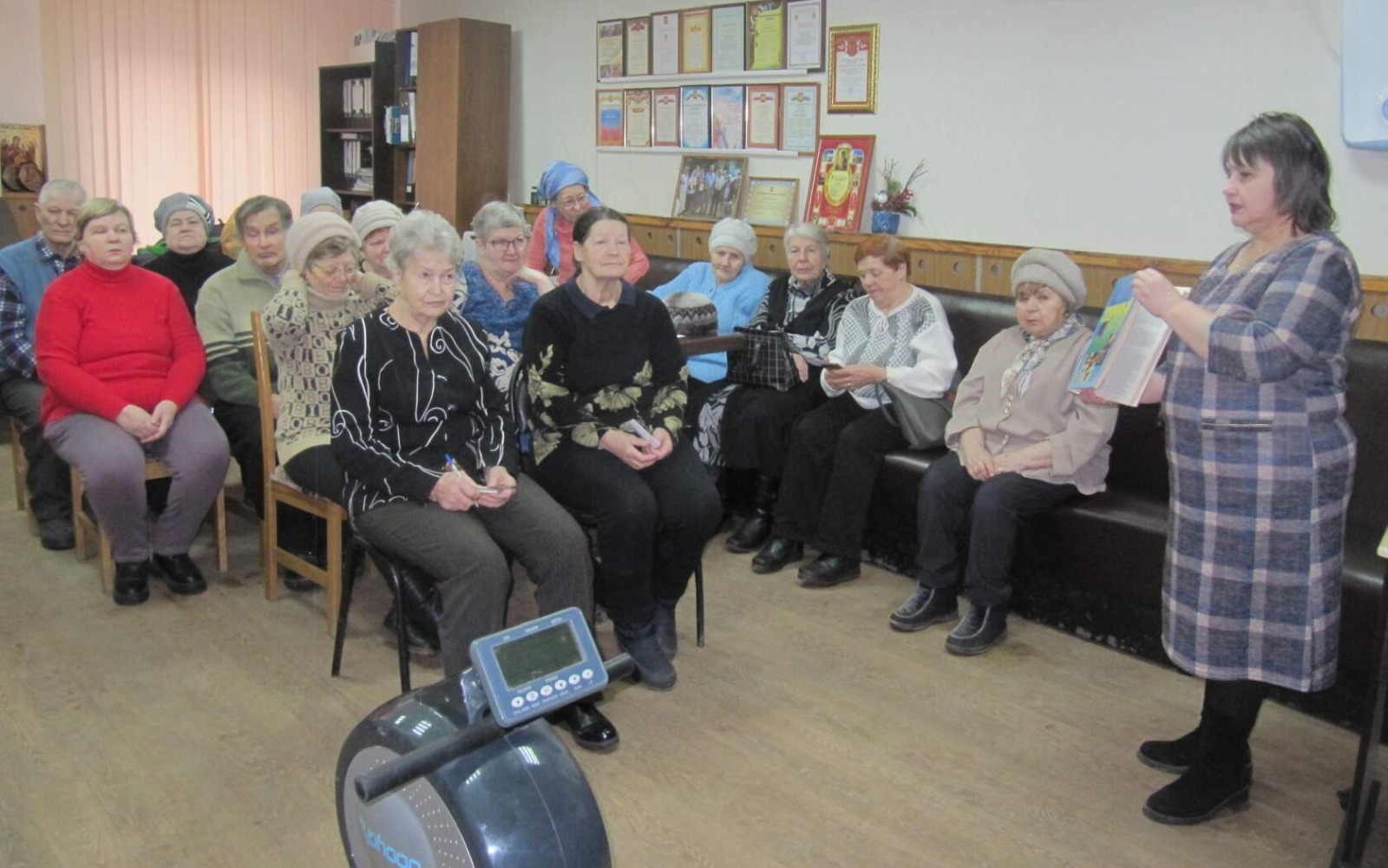 Члены Грязинского женсовета делятся «Секретами долголетия»