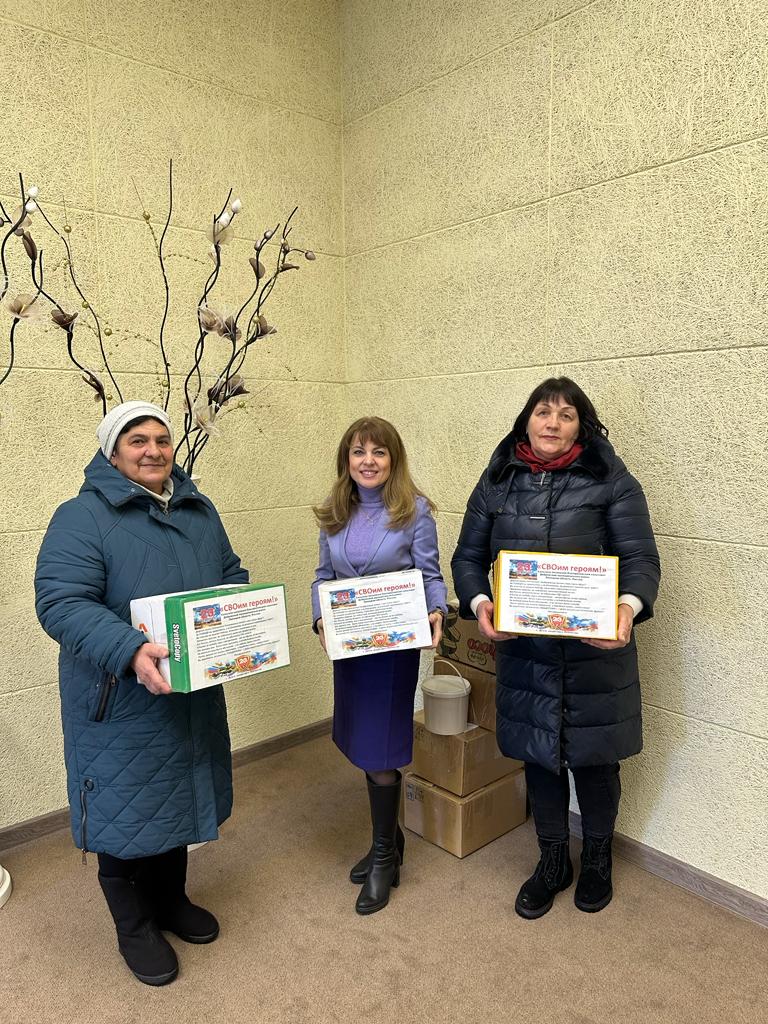 В сельских поселениях Добровского района организован сбор посылок для наших бойцов