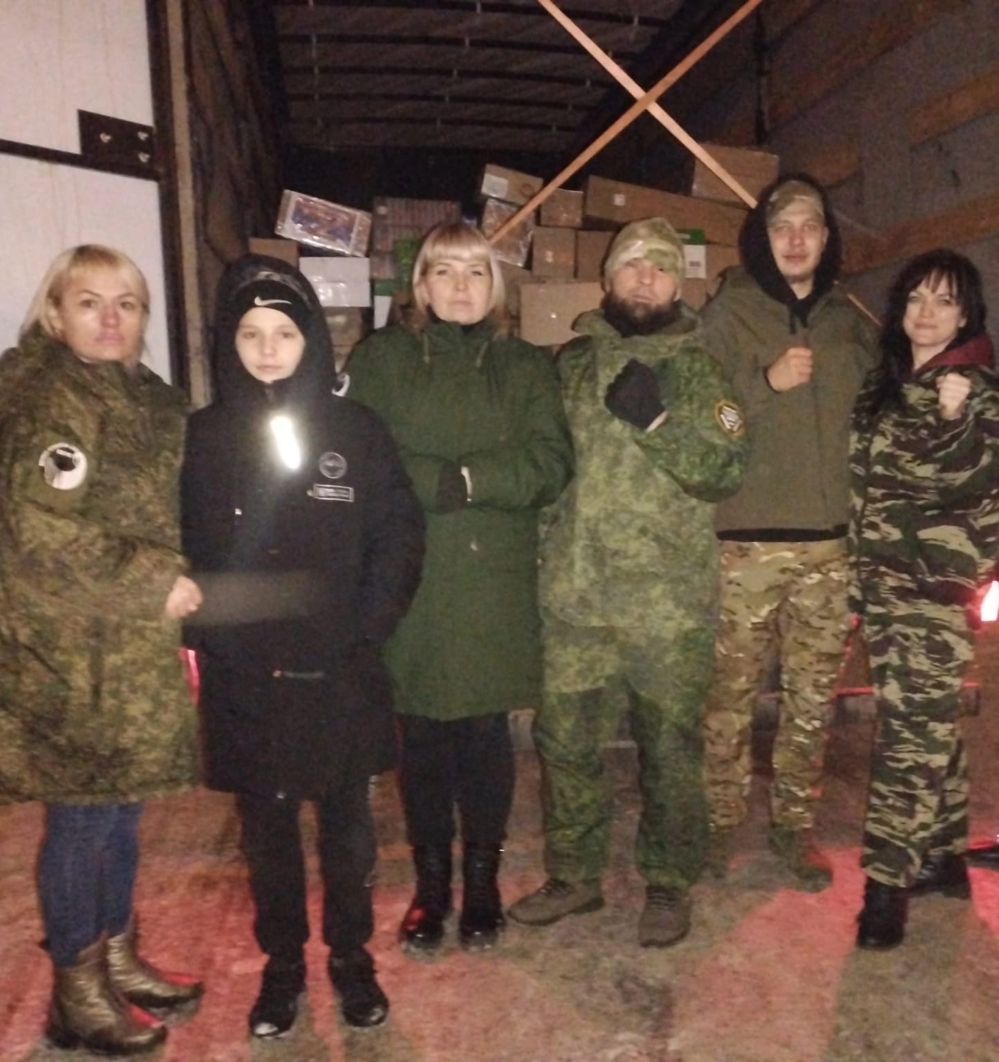 Очередная партия гуманитарного груза из Добровского района направилась в зону СВО