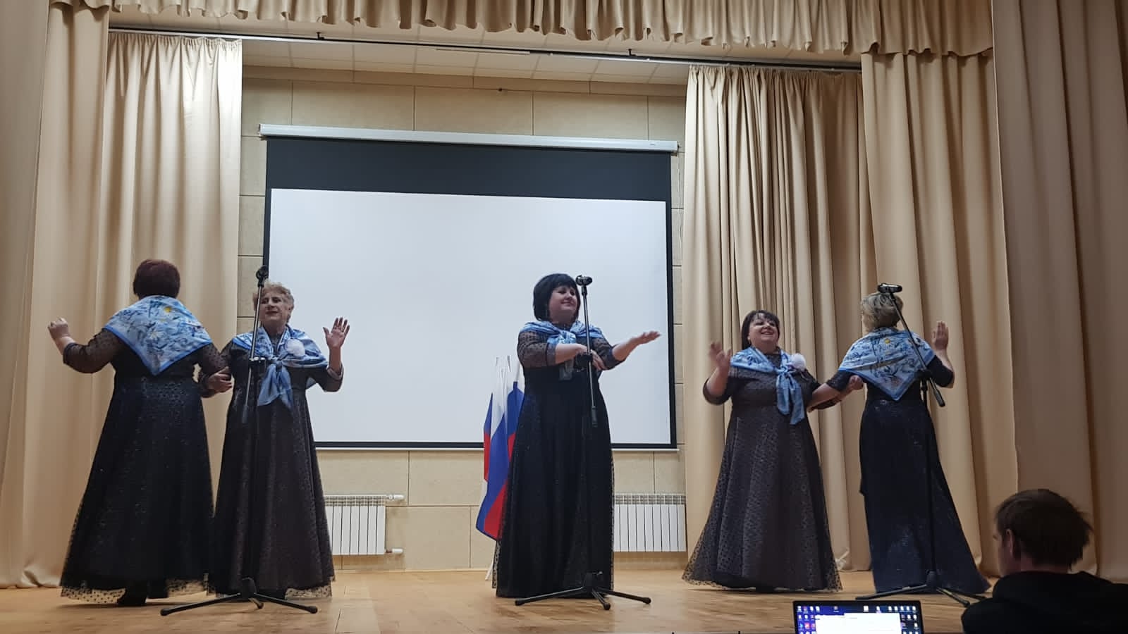 Творческие коллективы Поройского досугового центра культуры проехали с патриотическим туром по 11-ти сельским поселениям