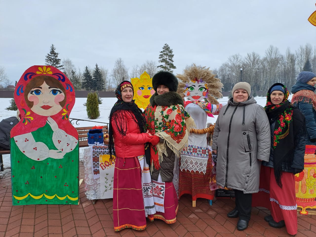 В последний день Масленицы в с. Волово прошел гастрономический фестиваль «Блин кружевной»