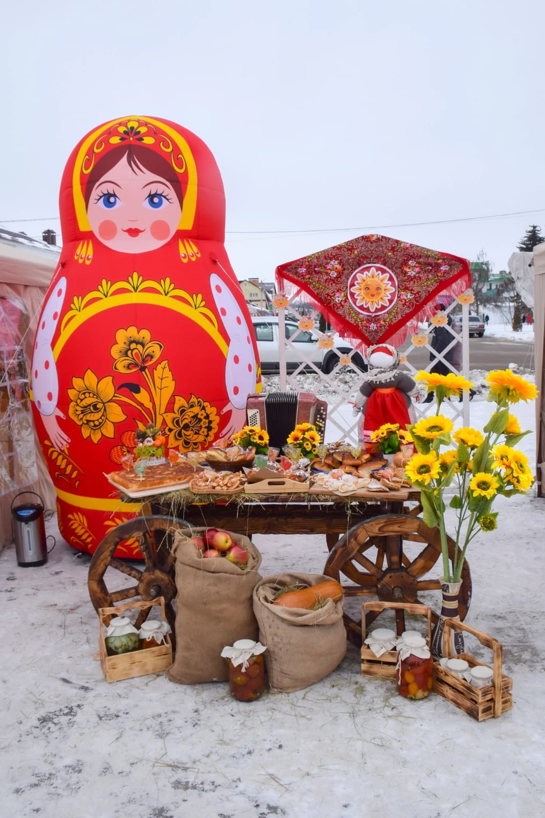 25 февраля гости и жители города Усмани отпраздновали Масленицу