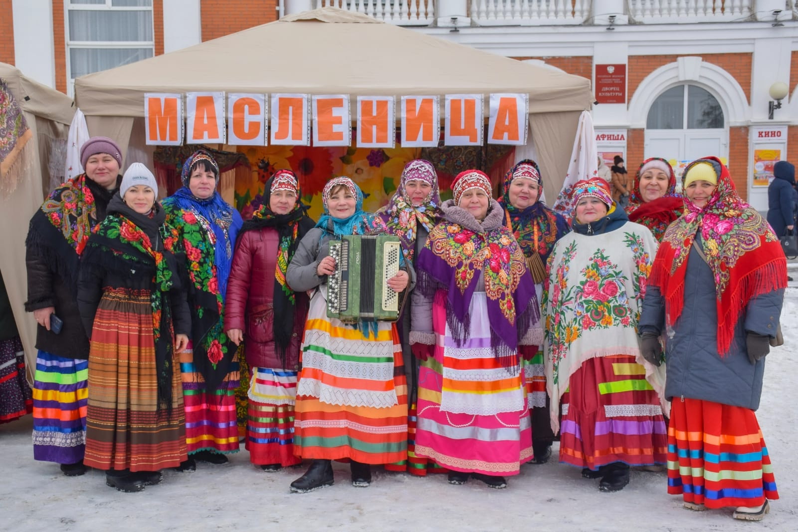 25 февраля гости и жители города Усмани отпраздновали Масленицу