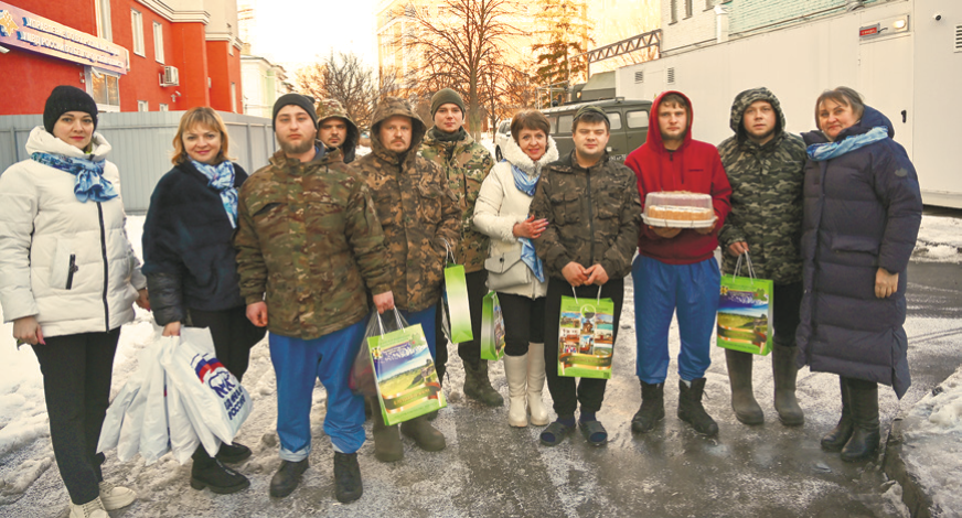 Как Союз помогает солдатам? (газета «В краю родном» от 23 февраля 2023 года)