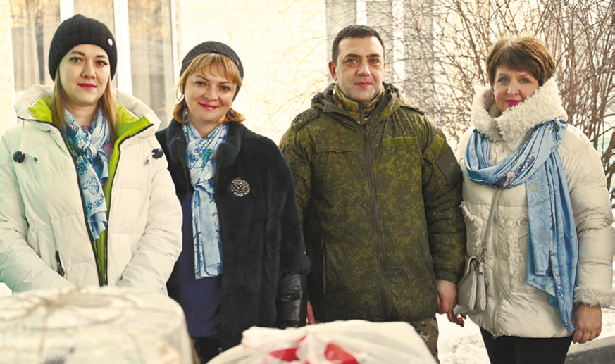 Как Союз помогает солдатам? (газета «В краю родном» от 23 февраля 2023 года)