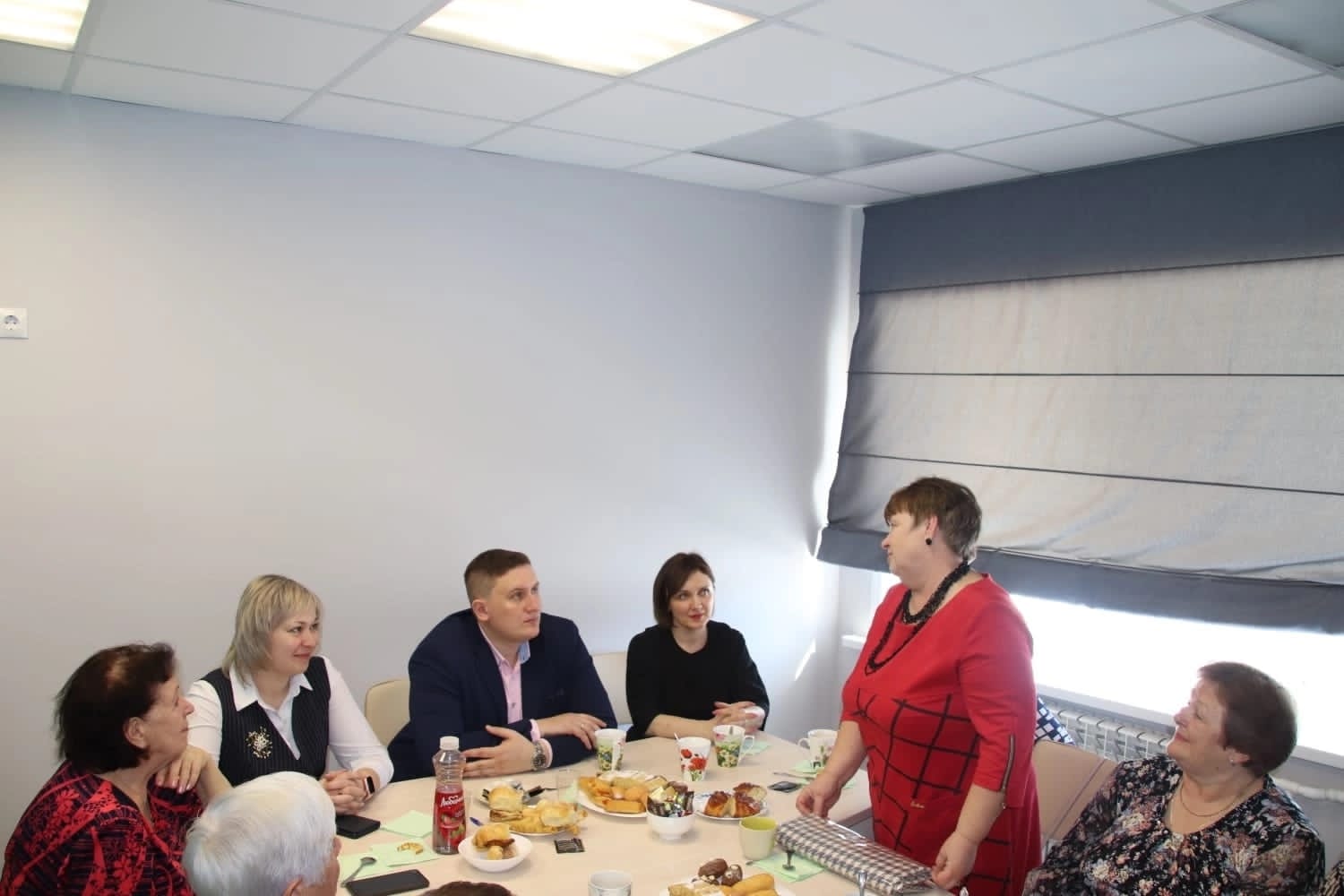 В Краснинском районе прошла встреча с представительницами клуба «Серебряный возраст»