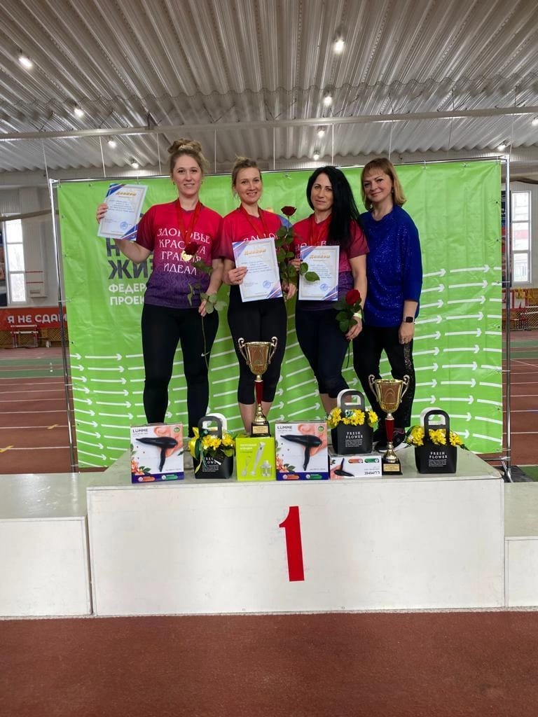 Активистки Елецкого района лучшие в спорте