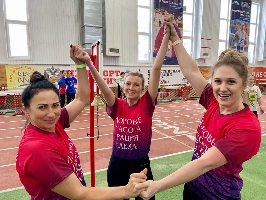 Активистки Елецкого района лучшие в спорте