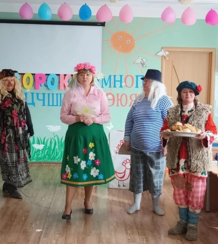 В Воловском районе провели фольклорный праздник для детей из детского сада «Искорка»