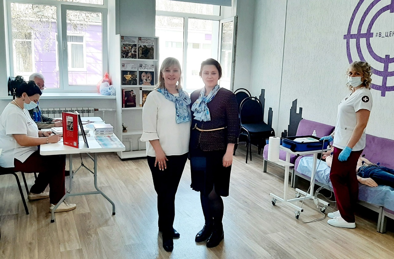 Врачи медцентров Липецка объединились во Всемирный день здоровья в Есенинке