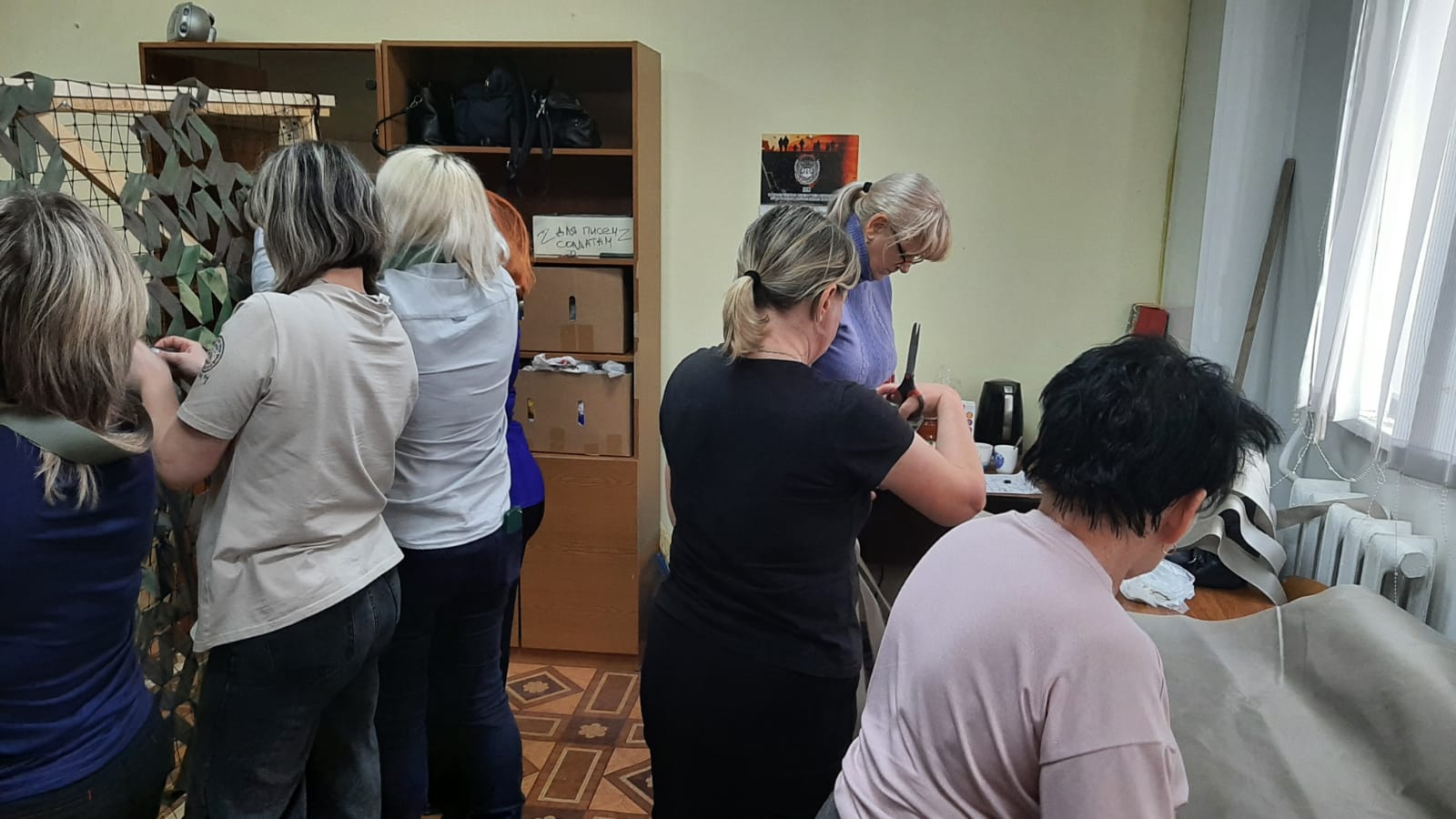 Активистки Елецкого городского отделения СЖР продолжают оказывать помощь участникам СВО