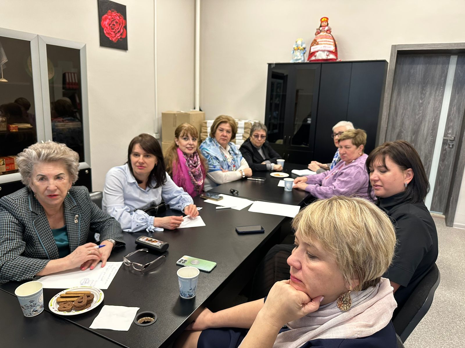 Заседание правления Союза женщин Липецкой области состоялось сегодня в Липецке