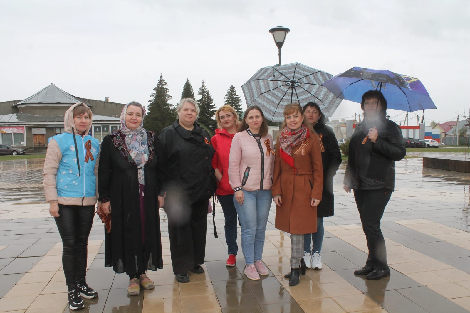 В Добром дали старт Всероссийским акциям "Георгиевская ленточка" и "Письма Победы"