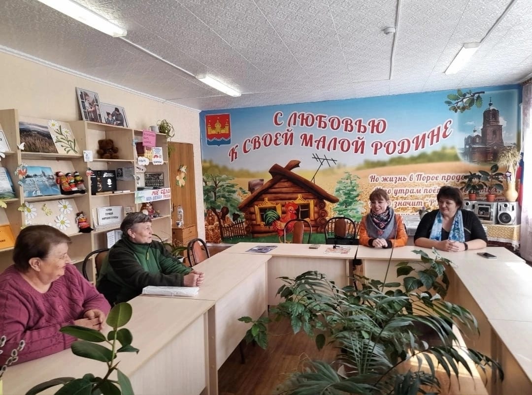 В Добровском районе состоялась встреча с жителями села Порой