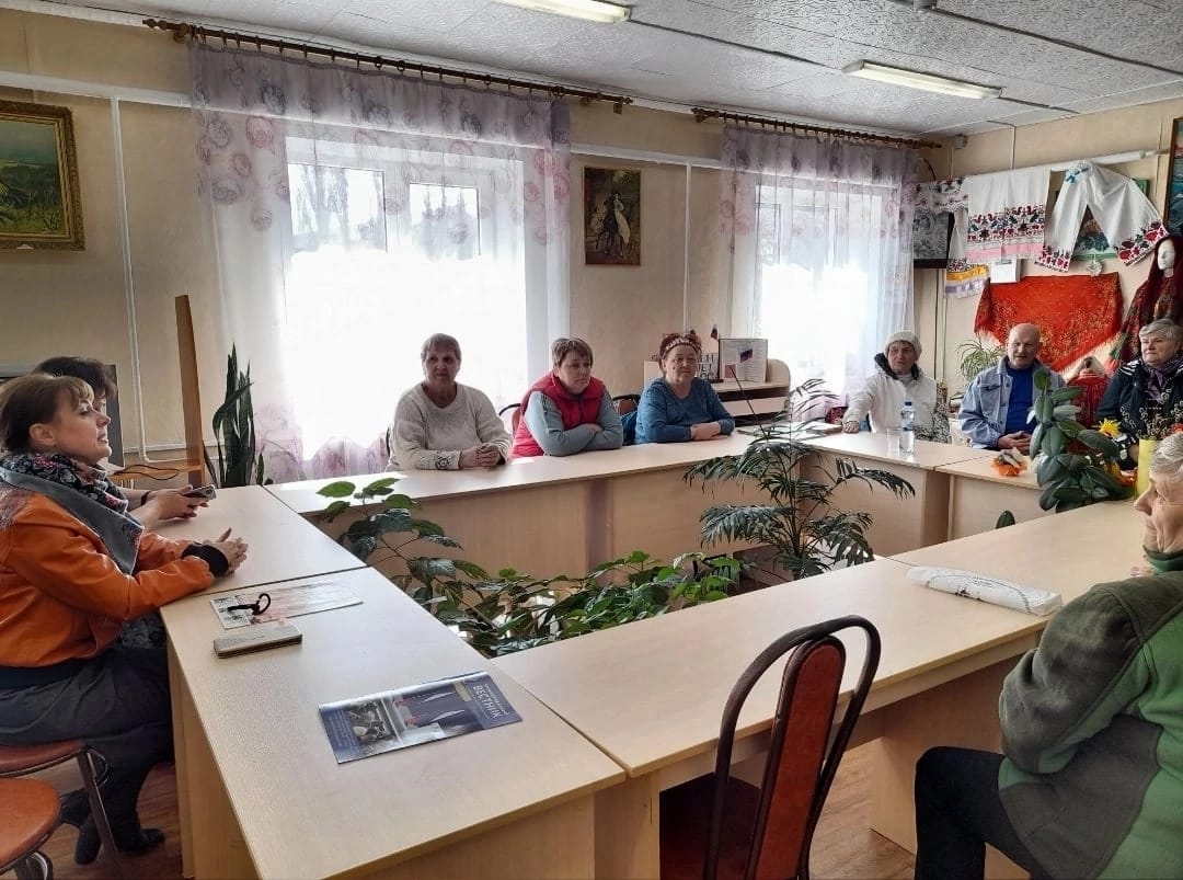 В Добровском районе состоялась встреча с жителями села Порой