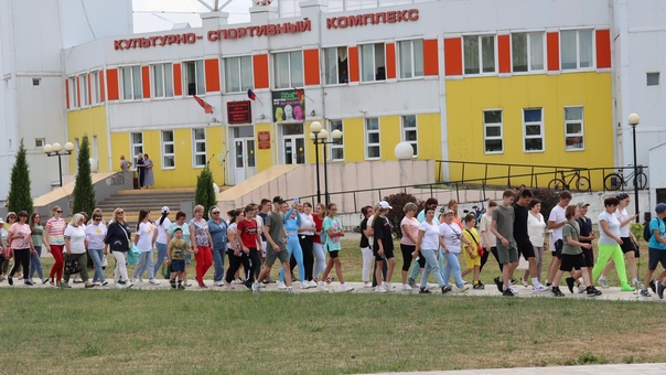 В Тербунском муниципальном районе в июне прошла Всероссийская акция «10 000 шагов к жизни»