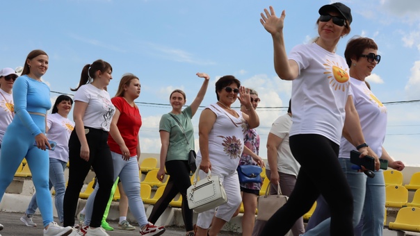 В Тербунском муниципальном районе в июне прошла Всероссийская акция «10 000 шагов к жизни»