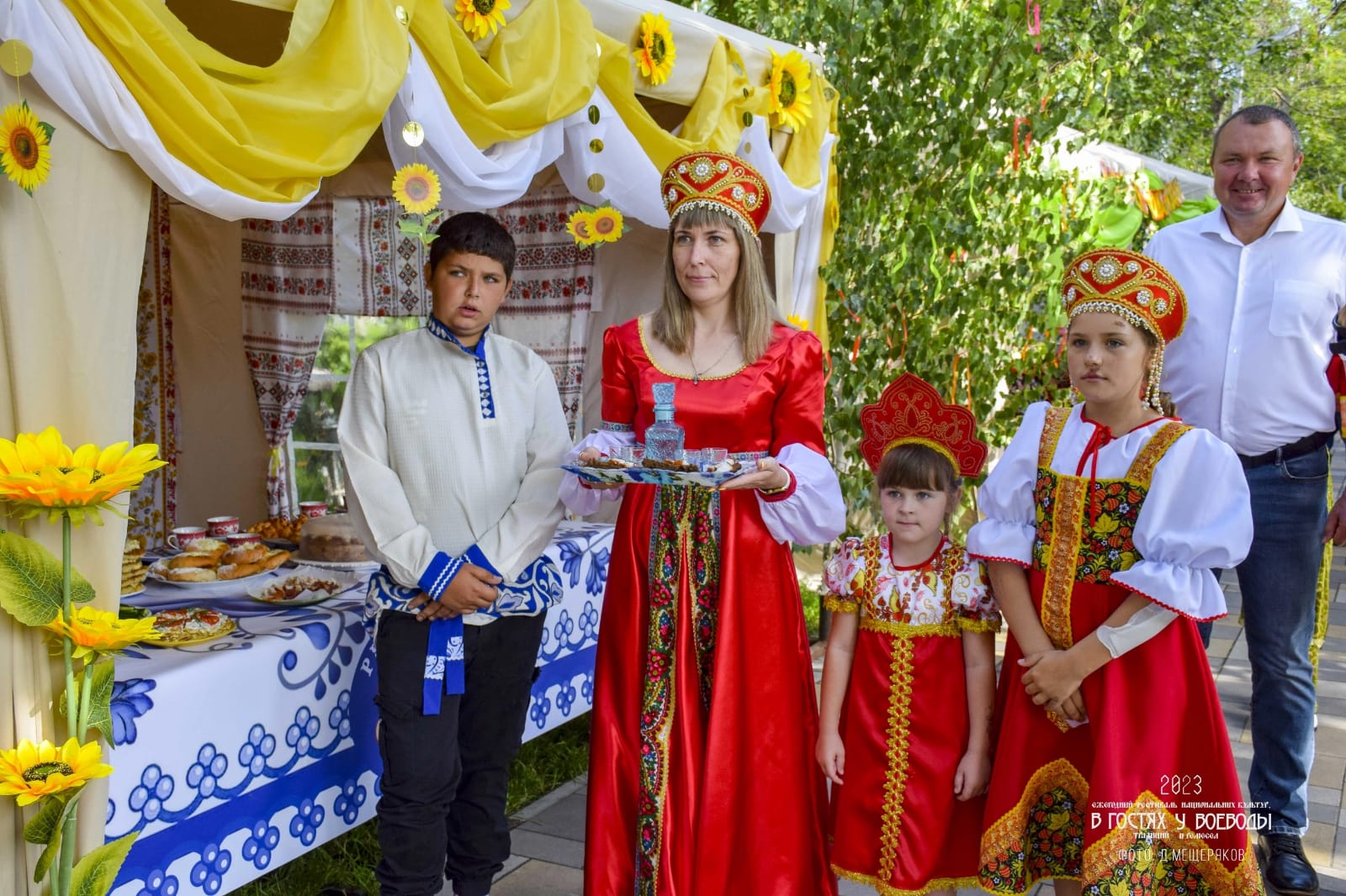 22 июля 2023 года в Усманском районе был проведен фестиваль национальных культур