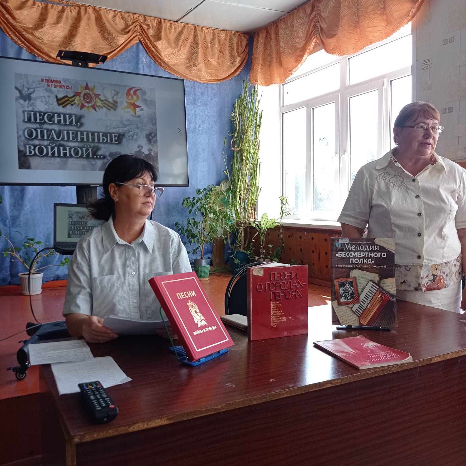 В Усманском районе прошел музыкальный вечер «Песни, опаленные войной»