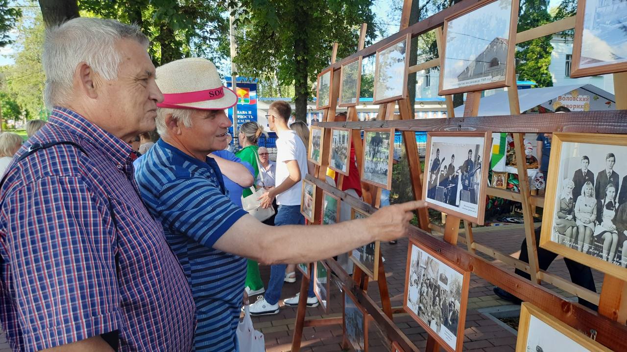 Ярко, позитивно и увлекательно Воловский район отметил свое 95-летие