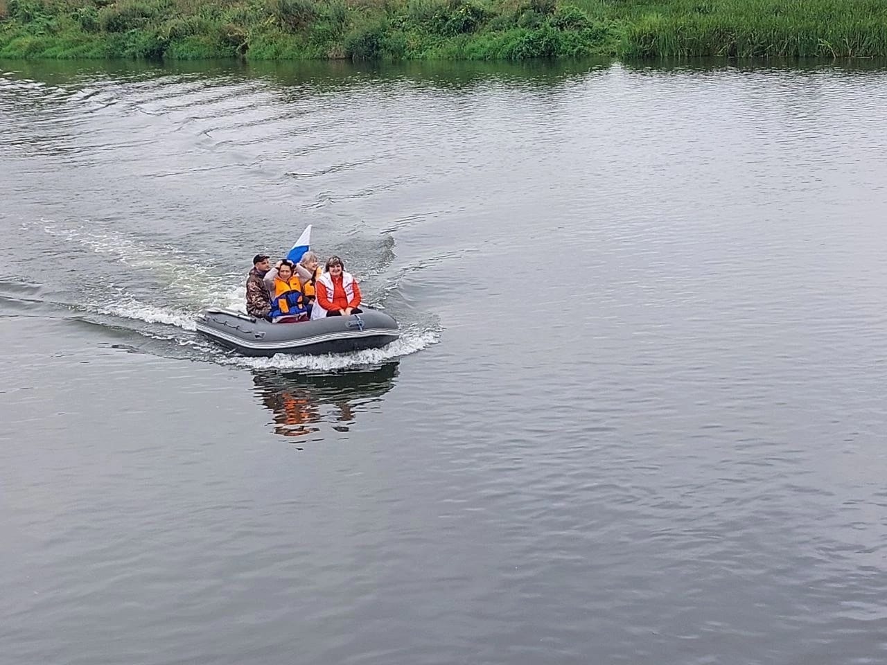 В День Государственного флага Российской Федерации в Елецком районе прошла речная регата