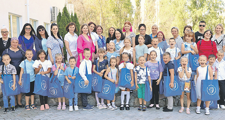 Помогли собрать первоклашек в школу (Липецкая газета от 05.09.23)