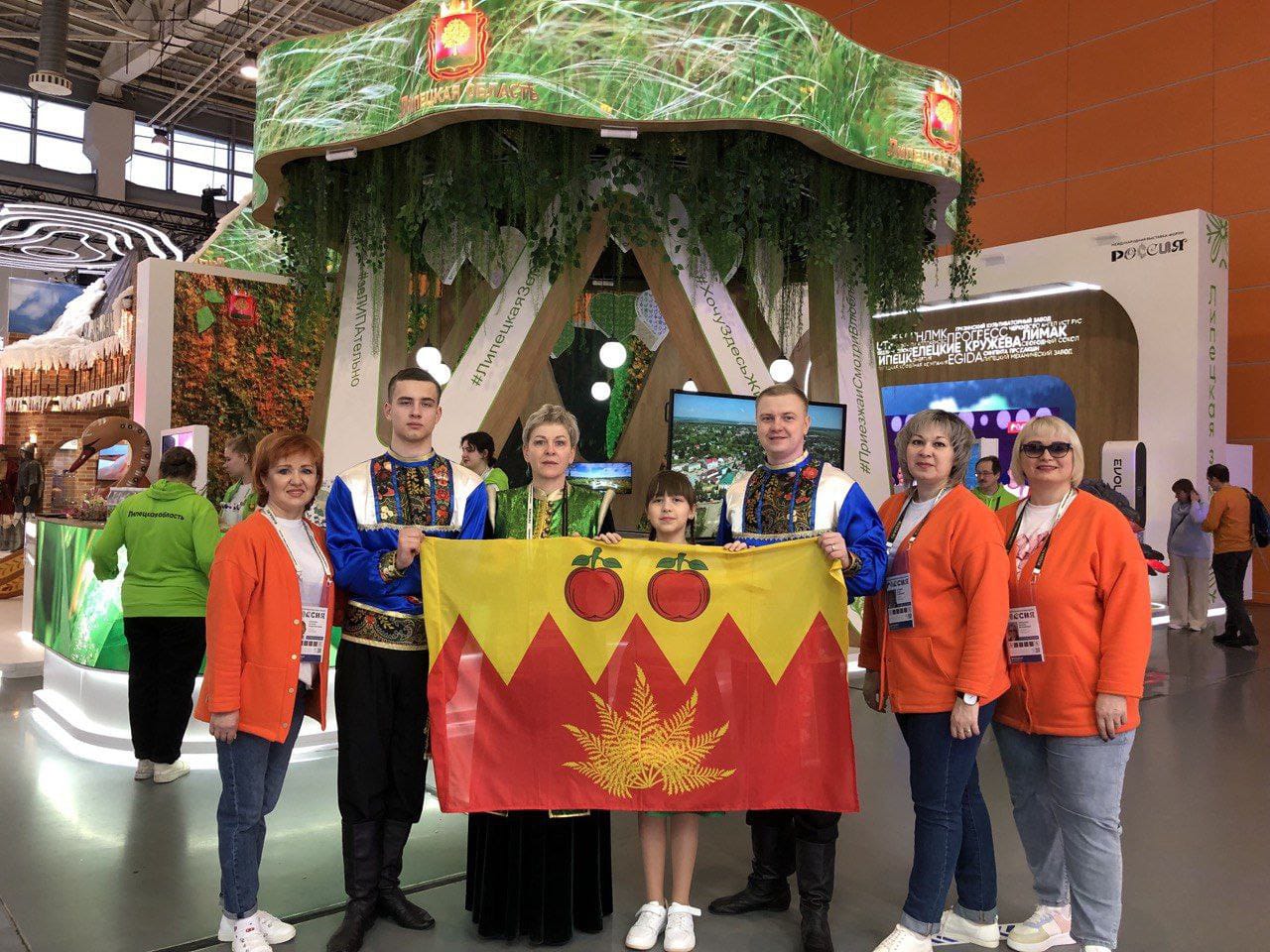 С 21 по 28 января Липецкую область на выставке «Россия» представляет Краснинский район