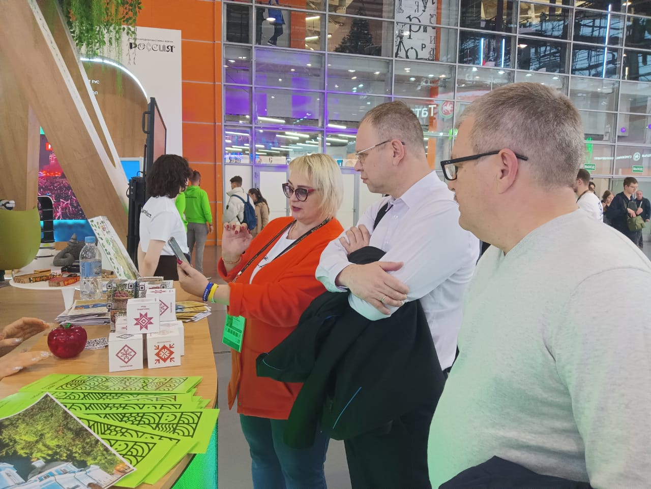 С 21 по 28 января Липецкую область на выставке «Россия» представляет Краснинский район