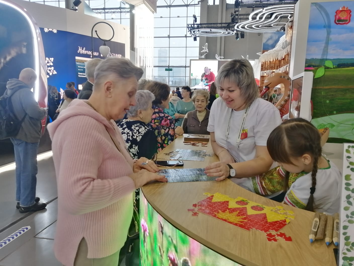 С 21 по 28 января Липецкую область на выставке «Россия» представляет Краснинский район