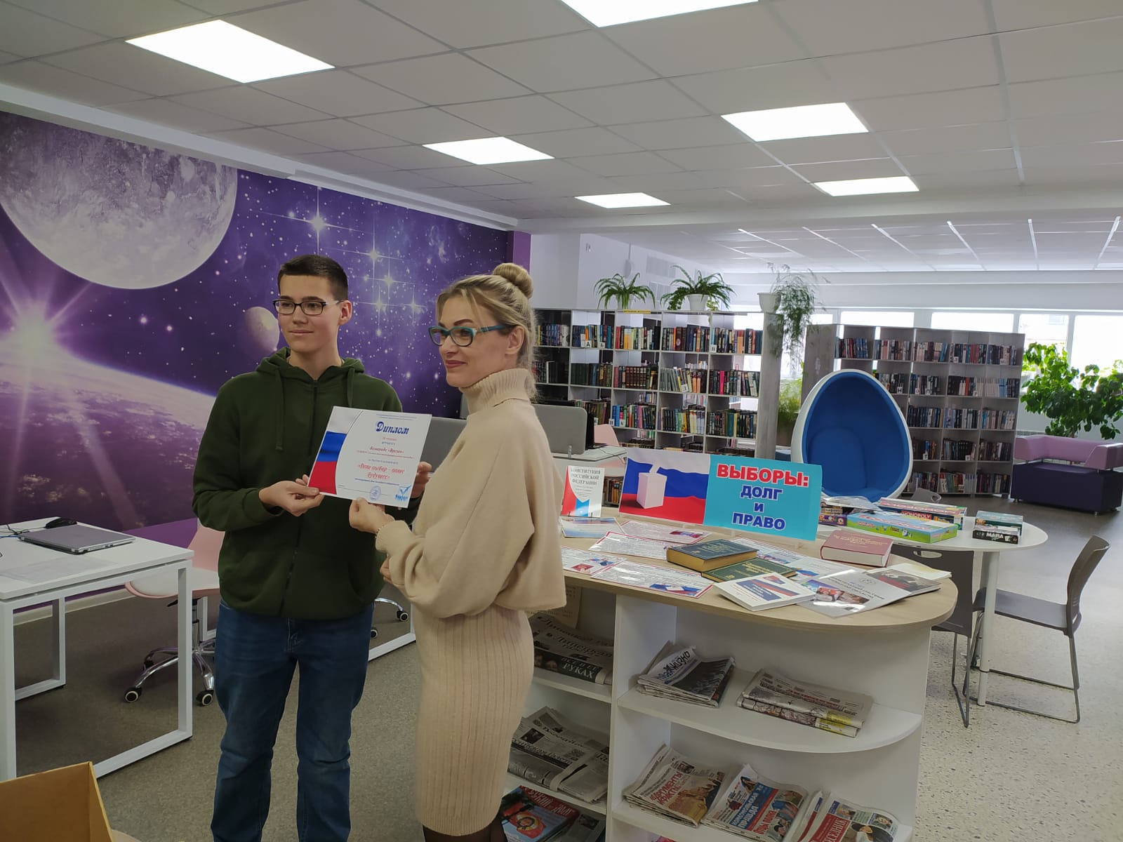 8 февраля в г. Усмани членом женсовета была проведена деловая игра «Ваш выбор – ваше будущее»