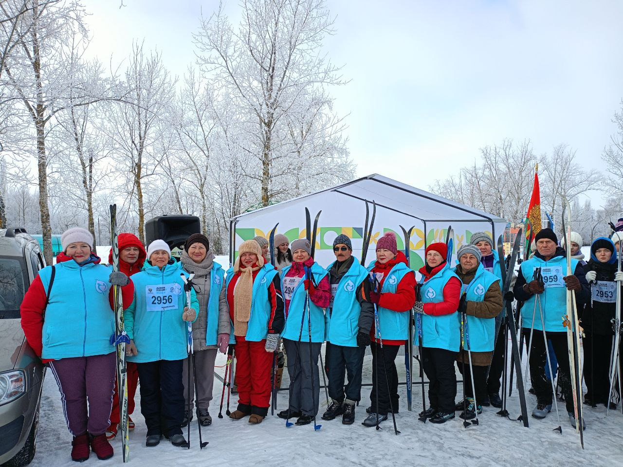 10 февраля 2024 года на центральном стадионе села Волово состоялась Всероссийская массовая лыжная гонка "Лыжня России 2024"